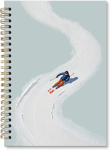 XNXLDYLH Trendy Gold Christmas Santa Notebook Journal, Vintage Preppy Spiral Notebook, Leopard Cheetah Santa Journals Notebooks for Women Men, Christmas Office School Supplies Gifts for Kids,5.5x8.3In in Saudi Arabia