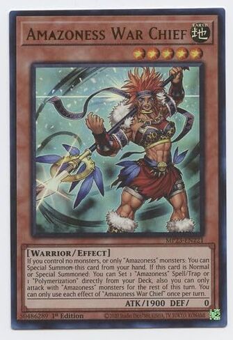 Amazoness War Chief - MP23-EN221 - نادر جدًا - الإصدار الأول in Saudi Arabia
