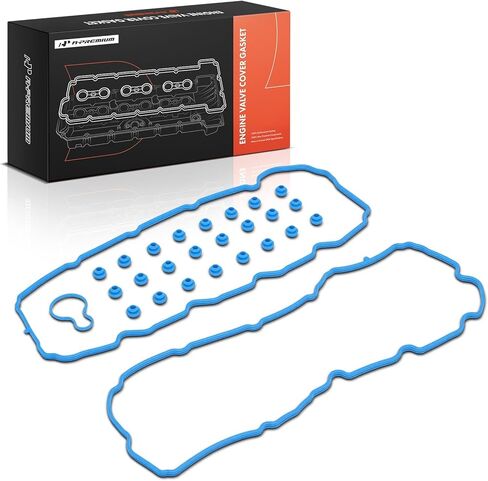مجموعة حشية غطاء صمام المحرك A-Premium متوافقة مع سلسلة جيب WJ جراند شيروكي 1999-2003 ودودج رام 1500 2002-2003، دورانجو 2000-2003، داكوتا 2000-2003، 4.7 لتر in Saudi Arabia