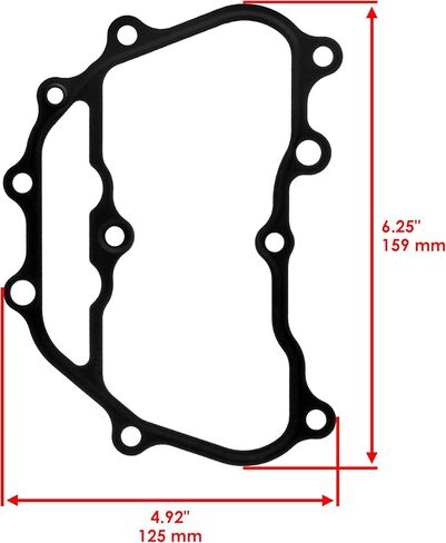 Caltric Valve Head Cover Gasket Compatible with Honda Rancher 400 TRX400FA 4WD Auto 2004 2005 2006 2007 in Saudi Arabia