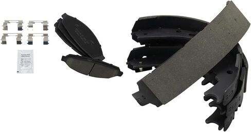Front and Rear Brake Pads Ceramic Compatible with 2003 Lincoln Town Car in Saudi Arabia