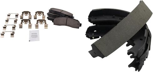 Front and Rear Brake Pads Ceramic Compatible with 2001-2002 Ford Explorer Sport Trac in Saudi Arabia