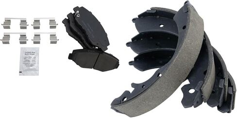 Front and Rear Brake Pad Set Ceramic Compatible with 2003-2007 Honda Accord in Saudi Arabia