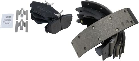Front Brake Pads Semi Metallic Compatible with 1995-1998 Ford Windstar in Saudi Arabia