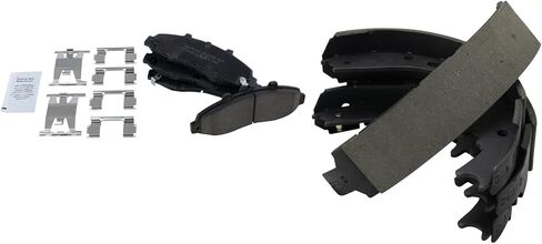 Front and Rear Brake Pad Set Ceramic Hardware Compatible with 1997-2003 Ford F-150 in Saudi Arabia
