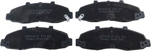 Front and Rear Brake Pad Set Ceramic Hardware Compatible with 1997-2003 Ford F-150 in Saudi Arabia