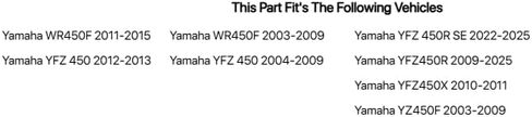 حشية غطاء القابض من تاسك لياماها YFZ 450 2004-2009,2012-2013 in Saudi Arabia
