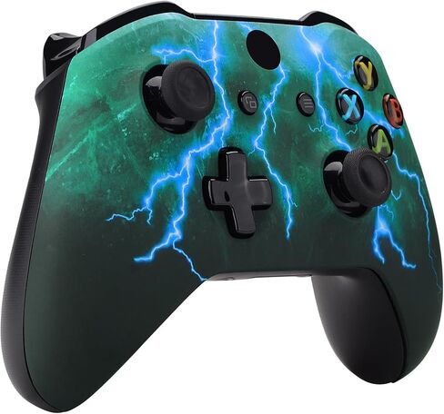 eXtremeRate Clown Hahaha Patterned Front Housing Shell Case for Xbox One S/X Controller, Soft Touch Faceplate Cover Replacement Kit for Xbox One S/X Controller (Model 1708) - Controller NOT Included in Saudi Arabia