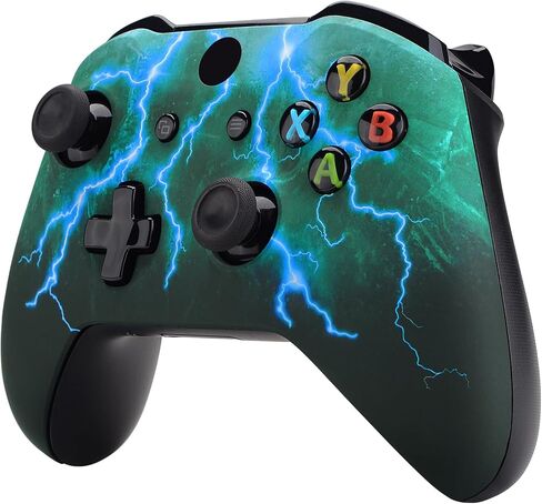 eXtremeRate Clown Hahaha Patterned Front Housing Shell Case for Xbox One S/X Controller, Soft Touch Faceplate Cover Replacement Kit for Xbox One S/X Controller (Model 1708) - Controller NOT Included in Saudi Arabia