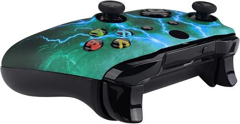 eXtremeRate Clown Hahaha Patterned Front Housing Shell Case for Xbox One S/X Controller, Soft Touch Faceplate Cover Replacement Kit for Xbox One S/X Controller (Model 1708) - Controller NOT Included in Saudi Arabia