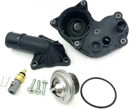Thermostat & Housing Kit With Sensor For 2005 2006 2007 2008 2009 2010 Ford Mustang 902-210 5R3Z8592BA 4.0L V6 GAS SOHC in Saudi Arabia