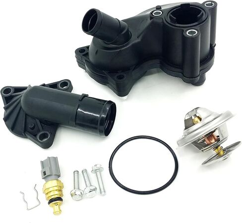 Thermostat & Housing Kit With Sensor For 2005 2006 2007 2008 2009 2010 Ford Mustang 902-210 5R3Z8592BA 4.0L V6 GAS SOHC in Saudi Arabia