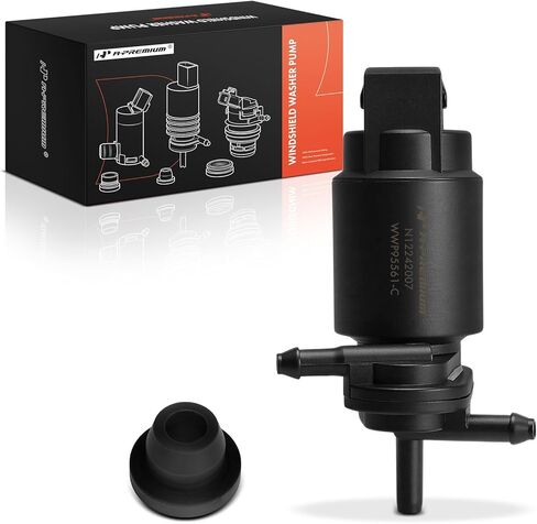 A-Premium Front or Rear Windshield Washer Pump Compatible with Chevy Equinox & Volkswagen Passat, Golf & Jeep Renegade & Fiat 500 & Suzuki XL-7 & Pontiac Torrent & Ram ProMaster 1500 & Saturn Astra in Saudi Arabia