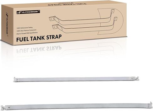 A-Premium Set of 2PCS Fuel Tank Straps Compatible with Chrysler Daytona, E Class, Executive Sedan, Laser, LeBaron & Dodge 400, Aries, Daytona, Lancer, Shadow & Plymouth Caravelle, Reliant, Sundance in Saudi Arabia