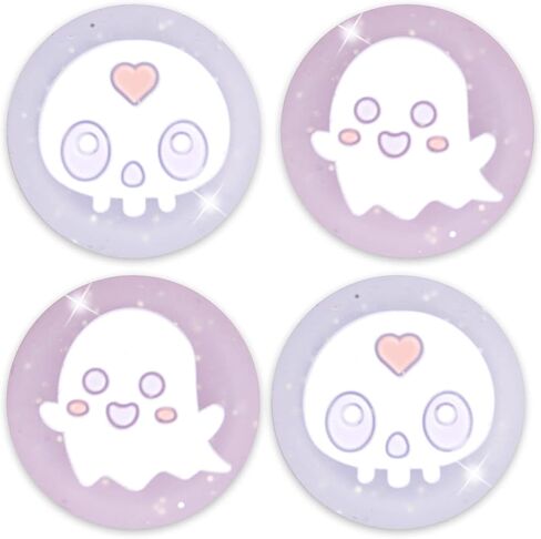 BelugaDesign Boba Dumpling Thumb Grips | Cute Food Pork Bun Face Bubble Tea | Kawaii Japanese Button Joystick Cap Cover | Compatible with Nintendo Switch Standard Lite OLED in Kuwait