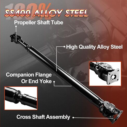 عمود محرك مناسب لسيارة Toyota 4Runner 1996-2000 2.7L/3.4L AT 4WD، مجموعة عمود عمود الدعامة استبدال الجانب الخلفي # 371103D300، 37110-3D300 in Saudi Arabia