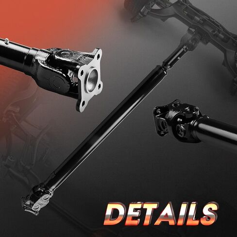 عمود محرك مناسب لسيارة Toyota 4Runner 1996-2000 2.7L/3.4L AT 4WD، مجموعة عمود عمود الدعامة استبدال الجانب الخلفي # 371103D300، 37110-3D300 in Saudi Arabia
