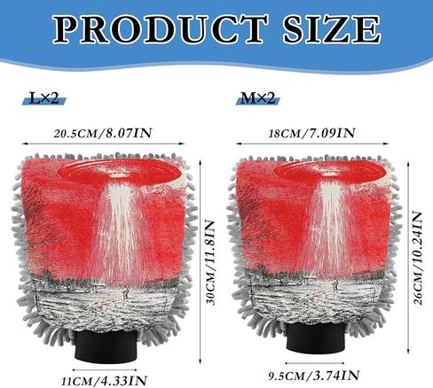 AIXIWAWA Vintage UFO Poster Print Car Wash Mitt Washing Glove Scratch Free Water Absorbent 2 Pack Large in Saudi Arabia