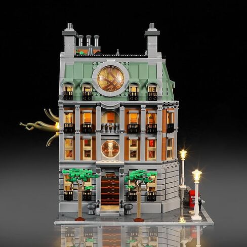مجموعة إضاءة LED لتمثال Lego 76327 Iron Man MK4، متوافقة مع نموذج مكعبات البناء Lego 76327 (لا تتضمن مجموعة الكتل) in Kuwait