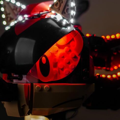 إضاءة LED متوافقة مع Lego Shadow The Hedgehog 77000، مجموعة إضاءة متوافقة مع Lego 77000، تعطي الضوء للنموذج، غير متضمنة مجموعة النموذج (إصدار RC) in Kuwait
