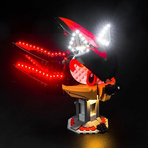 LED Lighting Compatible with Lego Shadow The Hedgehog 77000, Light Kit Compatible with Lego 77000, Giving Light to Model, NOT Included The Model Set(RC Version) in Saudi Arabia