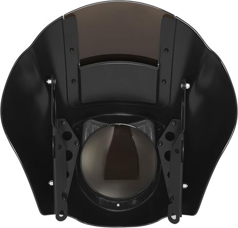 TCT-MOTORPARTS Black Quarter Fairing & Windshield Fit for Harley Dyna Fat Bob Low Rider Super Glide 1995-2005 Sportster Iron 883 1200 1988-2012 in Saudi Arabia