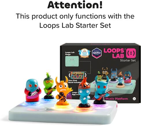 LOOPS Space Mariners - مجموعة تمثال تفاعلي لفرقة موسيقى الروك الكهربائية مكونة من 5 قطع in Saudi Arabia