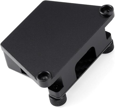 MORLORDY RC Car GNSS GPS Speed Holder Case Protector Carbon Fiber Upgrade Parts for Arrma 1/8 Vendetta 3S BLX (Black) in Saudi Arabia