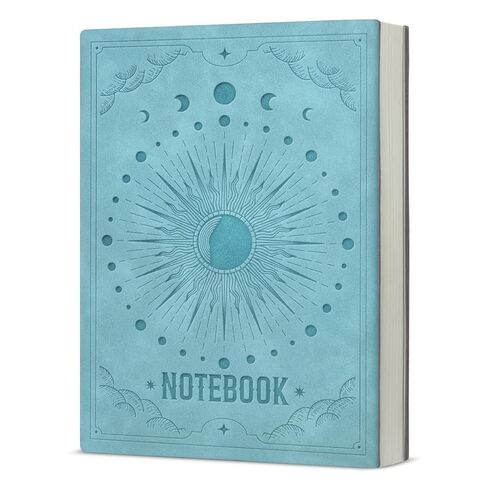 Tarot Card Moon Phase Notebook Journal Witchy Gifts for Women Girls Tarot Lovers Wiccan-Purple in Saudi Arabia