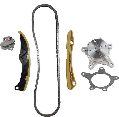 DNJ TK195WP مجموعة أدوات سلسلة التوقيت لـ 2012-2019 Hyundai، Kia Accent، Forte Koup، Forte5 1.6L L4 16V DOHC 1591cc in Saudi Arabia