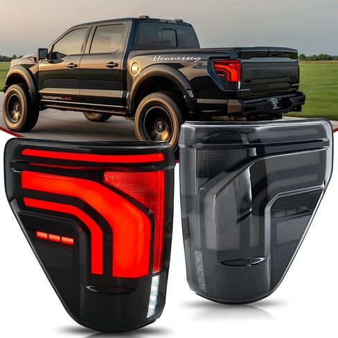 Tail Light For Ford F150 F-150 2021-2025 LED Taillights Assembly Compatible with F-150 All Models Smoke Lens Driver & Passenger Side Rear Lamps (1 Pair) in Saudi Arabia