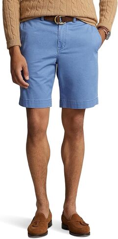 Men's Classic Fit Stretch Chino Shorts-O-38W Olive in Saudi Arabia
