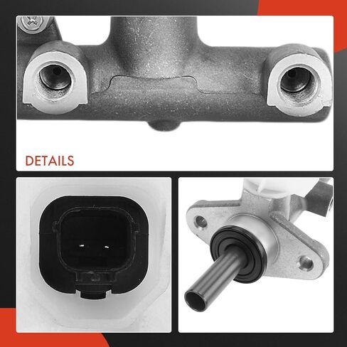 A-Premium Brake Master Cylinder with Reservoir and Cap Compatible with Acura and Honda Vehicles - Accord 2003-2004, TL 2004 - Replaces 46100SDBA02 in Saudi Arabia