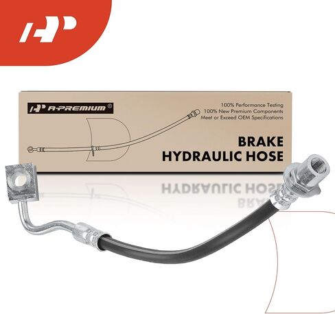 A-Premium Rear Driver Brake Hydraulic Hose Compatible with Select Jeep and Dodge Models - Grand Cherokee 2012-2015, Durango 2018-2021 - Replace# 68284574AC in Saudi Arabia