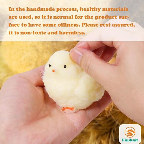 ألعاب ضغط الفرخ المصنوعة يدويًا، ألعاب تململ إسفنجية فائقة النعومة من السيليكون، ألعاب إسفنجية لتخفيف التوتر (الدجاج) (قطعة واحدة) in Kuwait