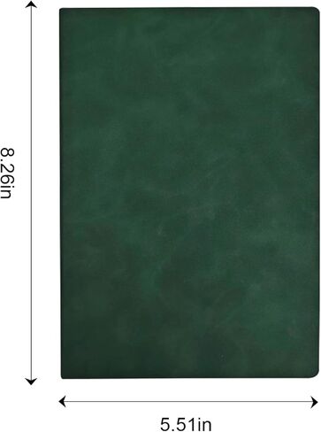 A5 Business Accounting Ledger Book Expense Notebook Income and Expense Log Financial Journal for Office Business(Brown) in Saudi Arabia