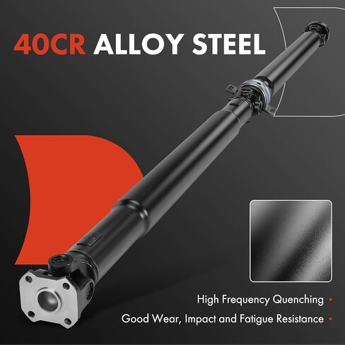 A-Premium Rear Complete Drive Shaft Prop Shaft Driveshaft Assembly Compatible with Toyota Tundra Limited SR5 2005 2006 V8 4.7L, [Crew Cab Pickup, RWD], Replace# 37100-0C071 in Saudi Arabia