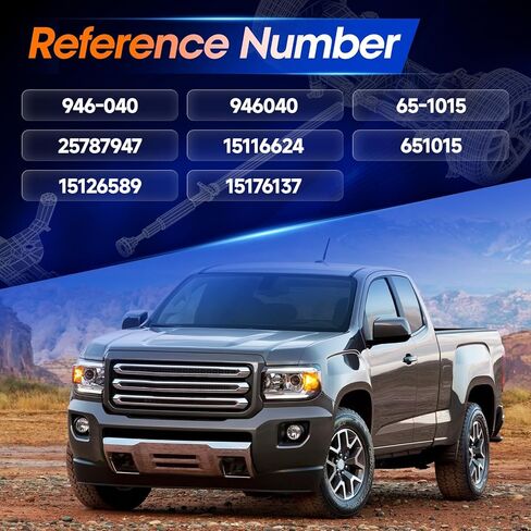 946040 Rear Drive Shaft Assembly Fit forChevrolet Colorado & GMC Canyon 2004-2012 4WD AWD, OE 25787947 in Saudi Arabia