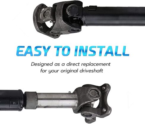 Bodeman - 23 3/8" REAR Driveshaft/Propshaft for 1990-1996 Ford Bronco - w/Auto Trans (E40D); w/3.08 & 3.55 Axle Ratio in Saudi Arabia