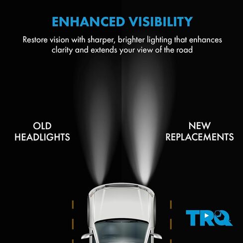 TRQ Performance Headlight Set Compatible with 1999-2002 Toyota 4Runner in Kuwait