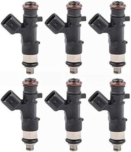 MOSTPLUS 812-12138 0280158028 Fuel Injectors Compatible with 2004-2011 Dodge Stratus Nitro Journey/ 2004-2011 Chrysler Sebring Pacifica 300 (Set of 6) in Saudi Arabia
