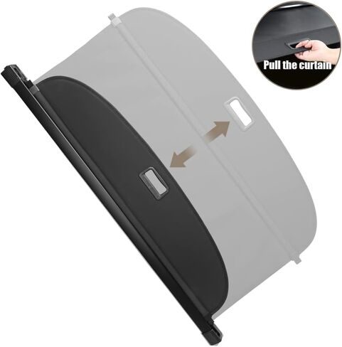 Subaru Crosstrek Impreza Cargo Cover Compatible for Subaru Crosstrek and Impreza Hatckback 2018 2019 2020 2021 2022 2023 Rear Trunk Security Cover Shielding Shade in Kuwait