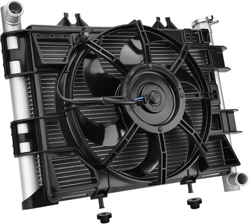 Radiator & Fan-Assembly For Polaris Sportsman 550 850 1000 Scrambler 850 2009-2025 1240404 2411578 2415279 in Saudi Arabia