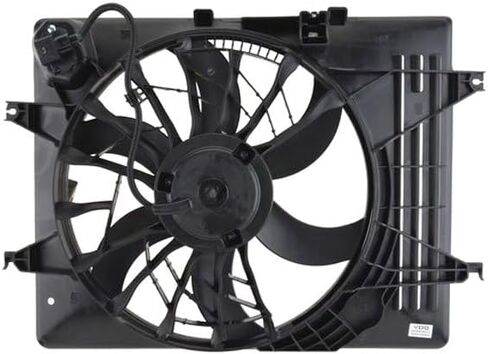 Engine Cooling Fan Assembly | Dual Bearing Radiator Cooling Module | Quiet Operation Airflow System – compatible with 2012–2014 Hyundai Azera in Saudi Arabia