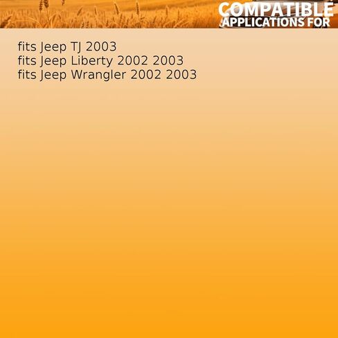 1 PCS Engine Cooling Fan Module fits Jeep Liberty,Wrangler,TJ 2002 2003 Replacement 68023333AA, 56041891AD in Kuwait