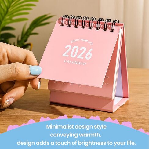 تقويم مكتب صغير 2025-2026 - تقويم شهري صغير مع ورق سميك، ملصقات للمنزل/المكتب، يمتد من يوليو 2025 إلى ديسمبر 2026، أخضر in Saudi Arabia