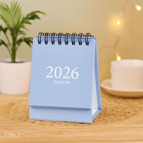 تقويم مكتب صغير 2025-2026 - تقويم شهري صغير مع ورق سميك، ملصقات للمنزل/المكتب، يمتد من يوليو 2025 إلى ديسمبر 2026، أخضر in Saudi Arabia
