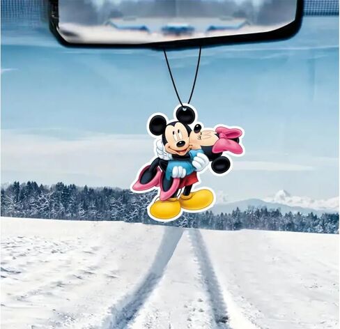Cute Mouse Car Air Freshener, Icy Fresh Scent, White in Saudi Arabia