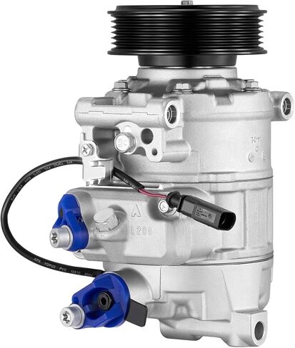 98350 Air Conditioning A/C Compressor with Clutch Compatible with Audi A4, A5, A3 Quattro, A4 Quattro, A5 Quattro, A8 Quattro, A4 allroad, Q7 in Saudi Arabia