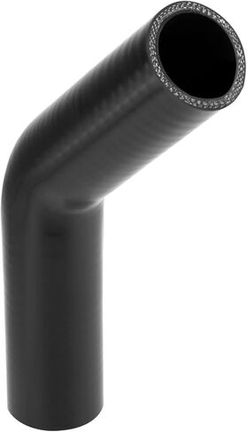 QWORK 45 Degree Elbow Silicone Hose, 1.5" ID 4-Ply Reinforced Silicone Hose for Turbo, Intercooler and Intake, 5" Leg length in Saudi Arabia